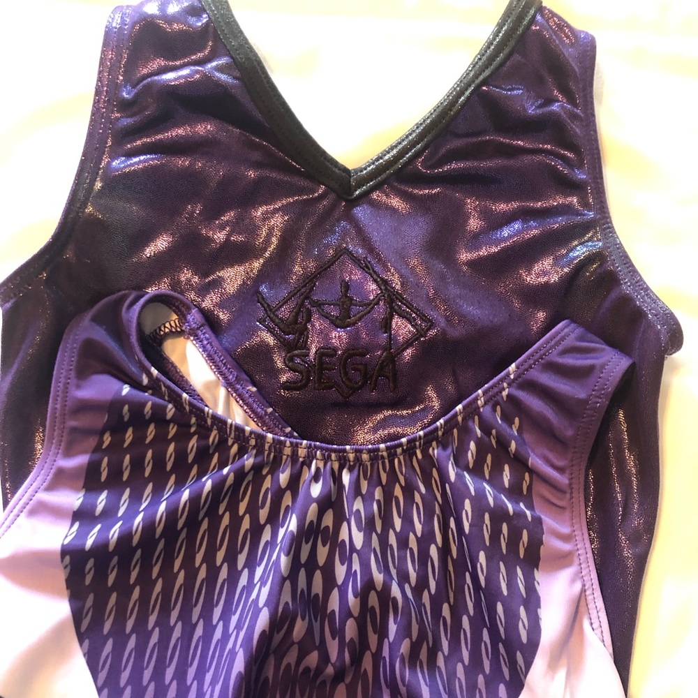 Girls Gymnastics Leotards sz CL